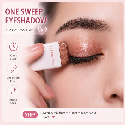 Eye One Sweep Eyeshadow Stamp – Shimmery Dual-Tone