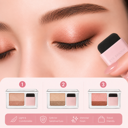Eye One Sweep Eyeshadow Stamp – Shimmery Dual-Tone